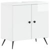 vidaXL Badkamer wastafelkast BREDA Hoogglans Wit 59,5 x 31,5 x 59 cm