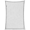 vidaXL Aanhangwagennet elastisch touw 5x3,5 m polypropeen zwart