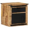 vidaXL Nachtkastje 45x40x45 cm massief mangohout