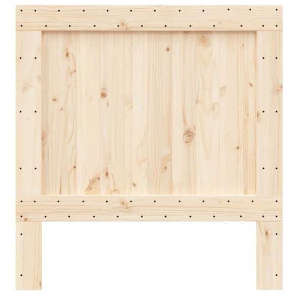 vidaXL Hoofdbord 100x104 cm massief grenenhout