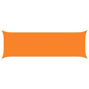 vidaXL Zonneschaduwzeil Oranje 6 x 2 m 100% Polyester Oxford