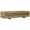 vidaXL Plantenbak 110x40x26,5 cm ge&iuml;mpregneerd grenenhout