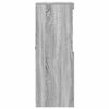 vidaXL Dressoir 81x37x100 cm bewerkt hout grijs sonoma eikenkleurig