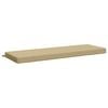 vidaXL Bankkussen SOEST 100% Polyester Beige 150 x 50 x 8 cm