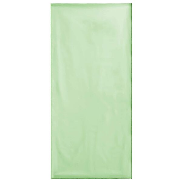 vidaXL Buiten Stoel Handdoeken 2 pcs Groen 130 x 60 cm
