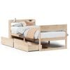 vidaXL Bedframe zonder matras massief grenenhout 90x200 cm