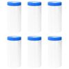 vidaXL Maskeringfilm met plakband Transparant en Blauw