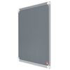 Nobo Prikbord Premium Plus 60x45 cm vilt grijs