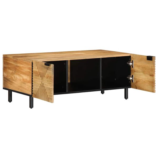 vidaXL Salontafel 100x54x40 cm massief mango bruin