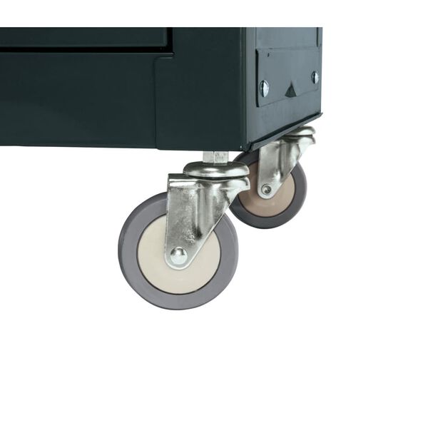 Draper Tools Rolkast met gereedschapskist 61,6x33x99,8 cm zwart