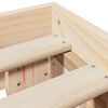 vidaXL Bedframe zonder matras massief grenenhout 135x190 cm