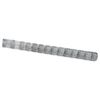 vidaXL Wilde Hek Warm Verzinkt 1000 x 140 x 0.18 cm IJzer