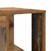 vidaXL Bureau met plank Oud Hout 130 x 50.5 x 75 cm Bewerkt hout