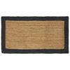 vidaXL Vloerkleden Donkergrijs 80 x 150 cm Jute