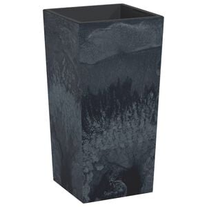 vidaXL Plantenbak uitneembare bak beton-look 11/26,5 L PP antraciet