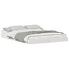vidaXL Bedframe Wit 120 x 190 cm Massief grenenhout