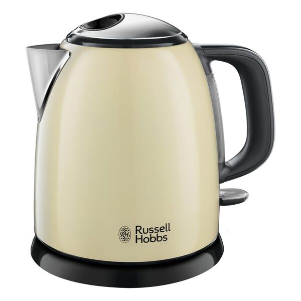 Russell Hobbs Waterkoker Colours Plus+ Mini cr&egrave;mekleurig