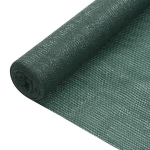 vidaXL Privacynet 75 g/m&sup2; 1x50 m HDPE groen