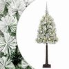 vidaXL Kunstkerstboom met scharnierende takken en kerstballen 120 cm