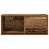 vidaXL Tv-meubels 2 st 60x31x25,5 cm bewerkt hout oud houtkleurig