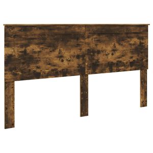 vidaXL Hoofdbord Gerookte Eik 100 cm Geconstrueerd hout