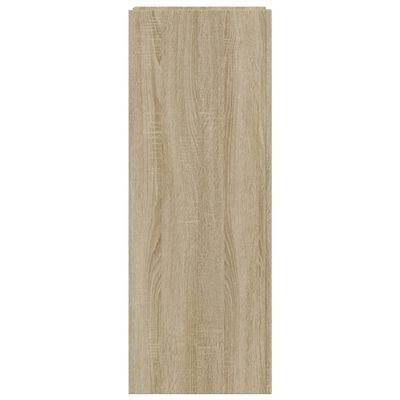 vidaXL Schoenenkast 52x37,5x100 cm bewerkt hout sonoma eikenkleurig