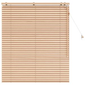vidaXL Venetiaanse jaloezie Eiken Look 115 x 130 cm 35 mm