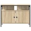 vidaXL Badkamertenk te kast Bruin 80 x 30 x 60 cm Bewerkt hout