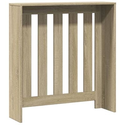 vidaXL Radiatorombouw 78x20x82 cm bewerkt hout sonoma eikenkleurig