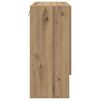 vidaXL Wandkast Artisan Eiken 60 x 31 x 70 cm Bewerkt hout