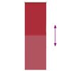 vidaXL Rolgordijn 45x150 cm verduisterend rood Stofbreedte 40,7 cm