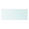 vidaXL Schappen 2 st 50x20 cm glas transparant