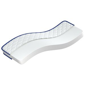 vidaXL Matras traagschuim 200x90x17 cm Zacht