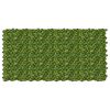 vidaXL Balkonscherm met bladeren Groen en Geel 200 x 100 cm