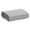 vidaXL Dekzeil 650 g/m&sup2; 2,5x4,5 m grijs