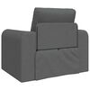 vidaXL Vouwsofa Bed Donkergrijs 98 x 71 x 83 cm Stof
