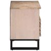 vidaXL Tv-meubel 80x34x46 cm massief mangohout