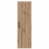 vidaXL Keukenkast Artisan Eiken 30 x 31 x 100 cm Bewerkt hout