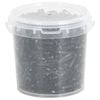 vidaXL Haarelastiekjes paard 1500 st silicone zwart