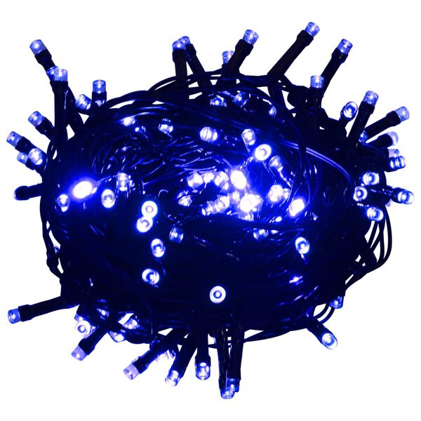 vidaXL Lichtslinger met 300 LED's 30 m PVC blauw