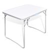 vidaXL Campingtafel inklapbaar met metalen frame 80 x 60 cm