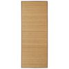 vidaXL Tapijt rechthoekig 80x300 cm bamboe bruin