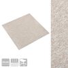 vidaXL Tapijttegels 20 st 5 m² 50x50 cm lichtbeige