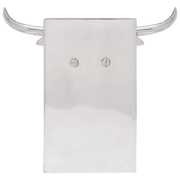 vidaXL Boekensteunen 2 pcs Zilver 21,5 x 15,5 x 20 cm Aluminium