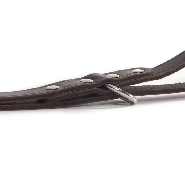 Beeztees Trainingsriem bruin 200x1,8 cm leer 736402