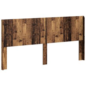 vidaXL Hoofdbord Oud hout Bewerkt hout