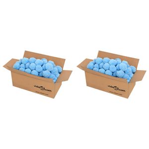 vidaXL Zwembadfilterbolletjes antibacterieel 1400 g polyetheen blauw