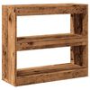 vidaXL Boekenkast/kamerscherm 80x30x72 cm oud houtkleurig
