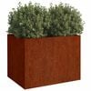vidaXL Plantenbak 62x47x46 cm cortenstaal
