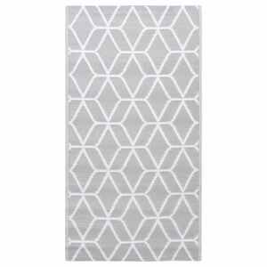 vidaXL Buitenkleed ARAKIL 160x230 cm PP grijs